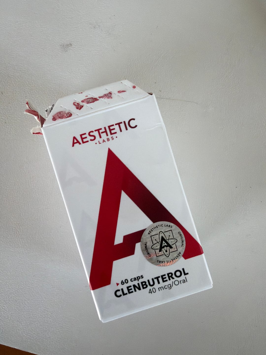 Customer photo review of Aesthetic Labs | Clenbuterol 40 MCG