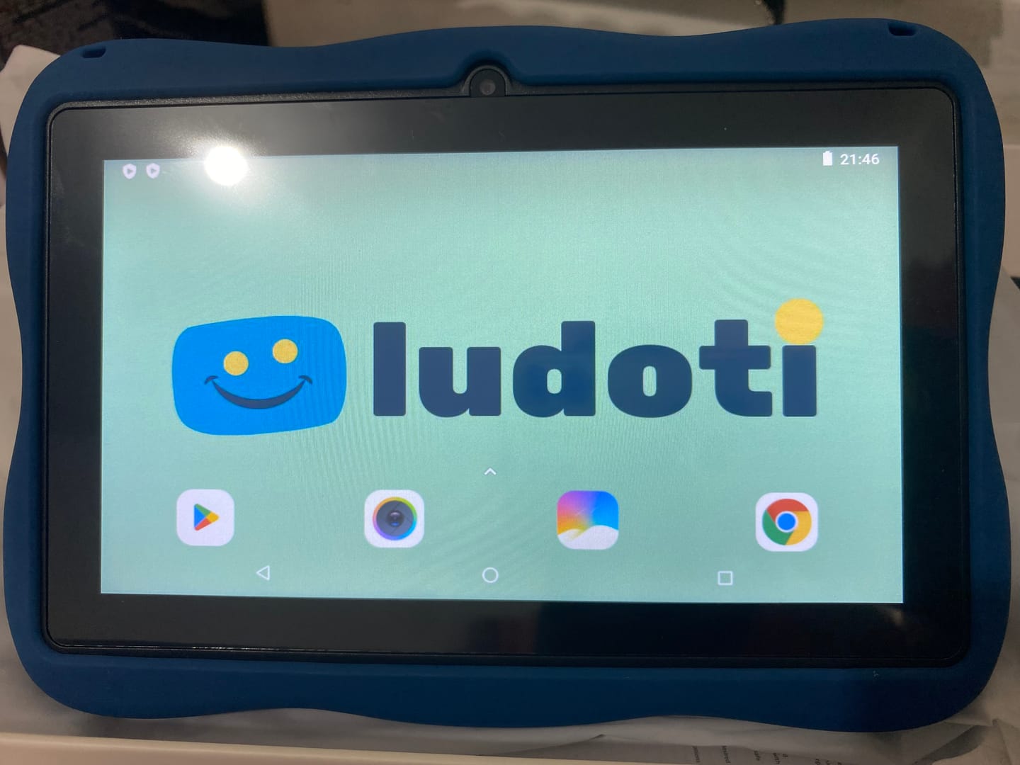 Customer photo review of Tablette éducative enfant 3 à 10 ans - Ludoti