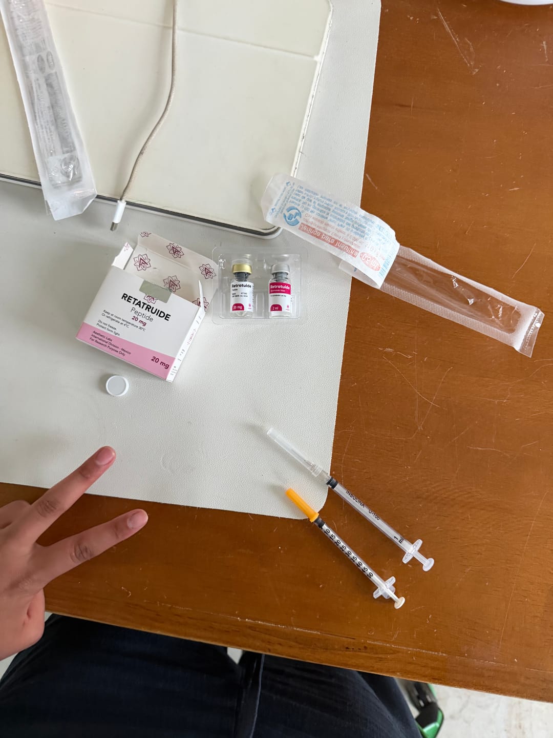 Customer photo review of Aesthetic Labs | R-Tide R-3 | 99% Pureza