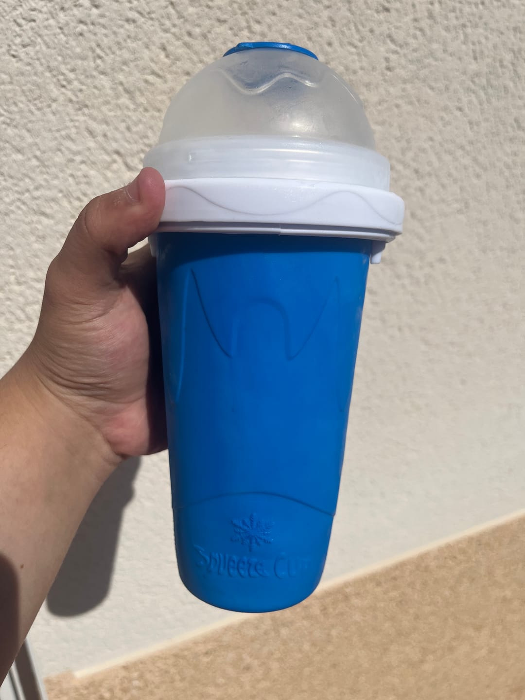 Customer photo review of GraniFresh™ | Vaso Mágico para Granizados Instantáneos