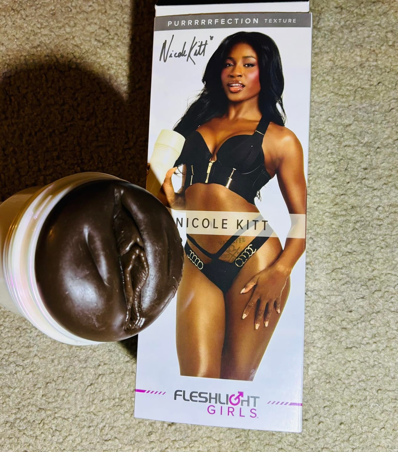 Customer photo review of Nicole Kitt Fleshlight