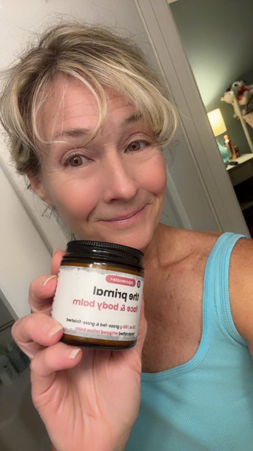Customer photo review of Rejuvenate+ Whipped Tallow Balm (Face & Body)