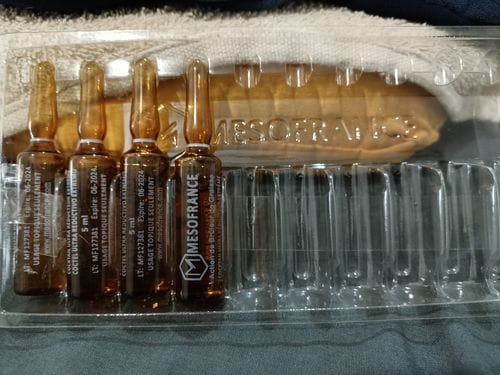 Customer photo review of COCTEL ULTRA REDUCTIVO EXTREMO | Mesoterapia