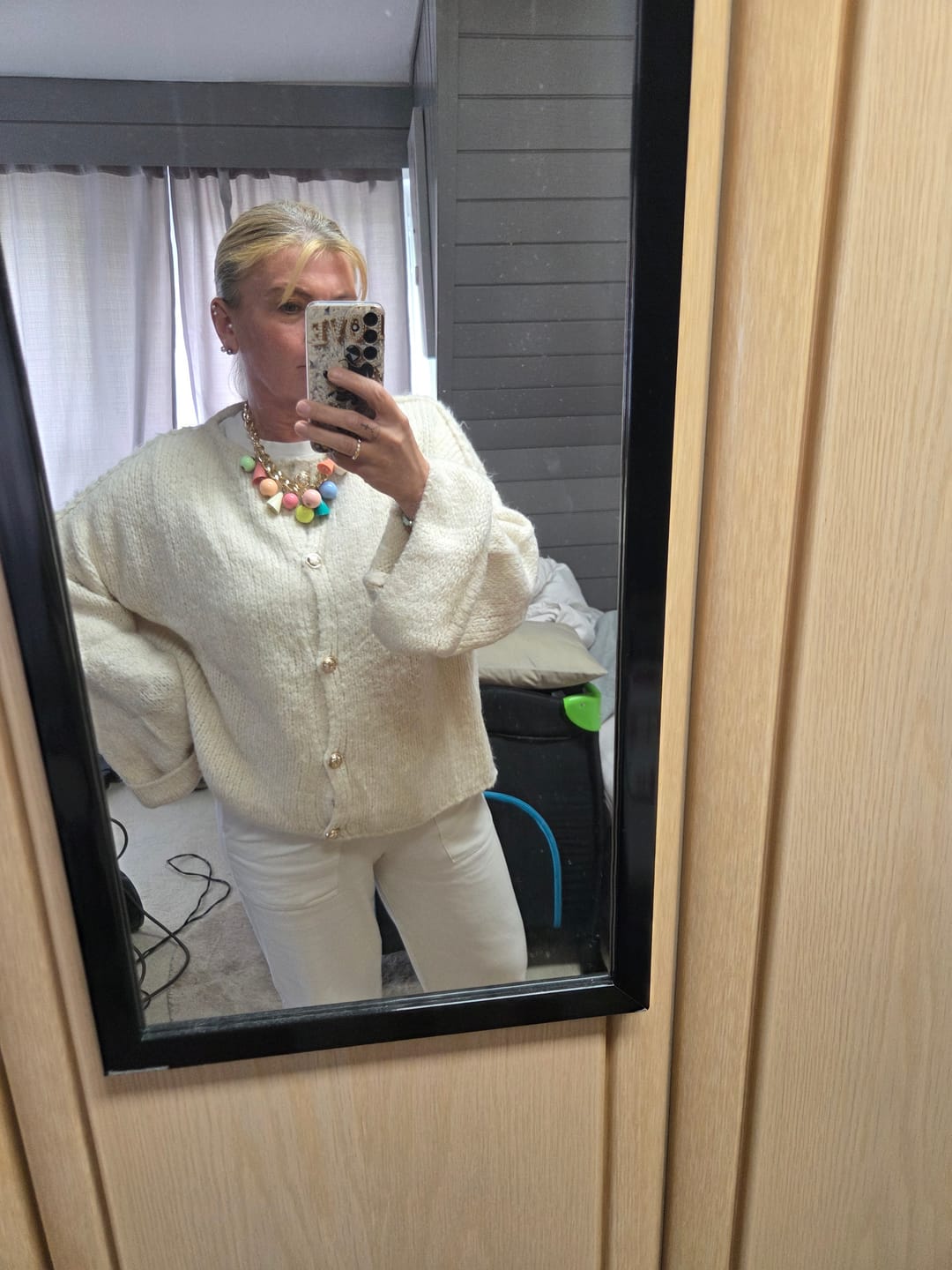 Customer photo review of SoftMuse Oversize Cardigan