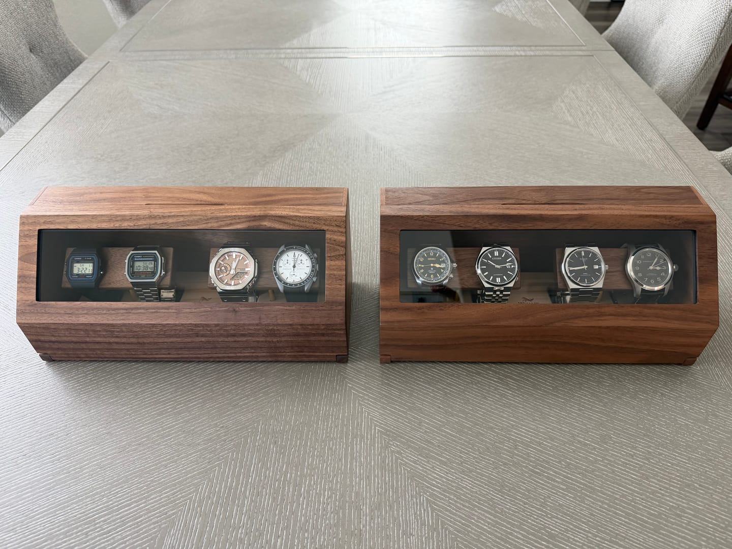 Customer photo review of WHALER 4-SLOT WATCH BOX