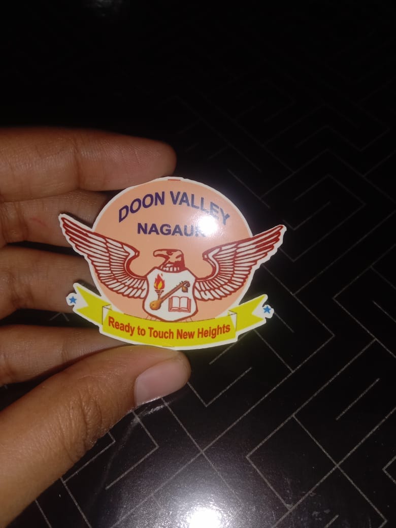 Customer photo review of Customized Magnetic Badge | Wear Your Brand | PrintMine.in