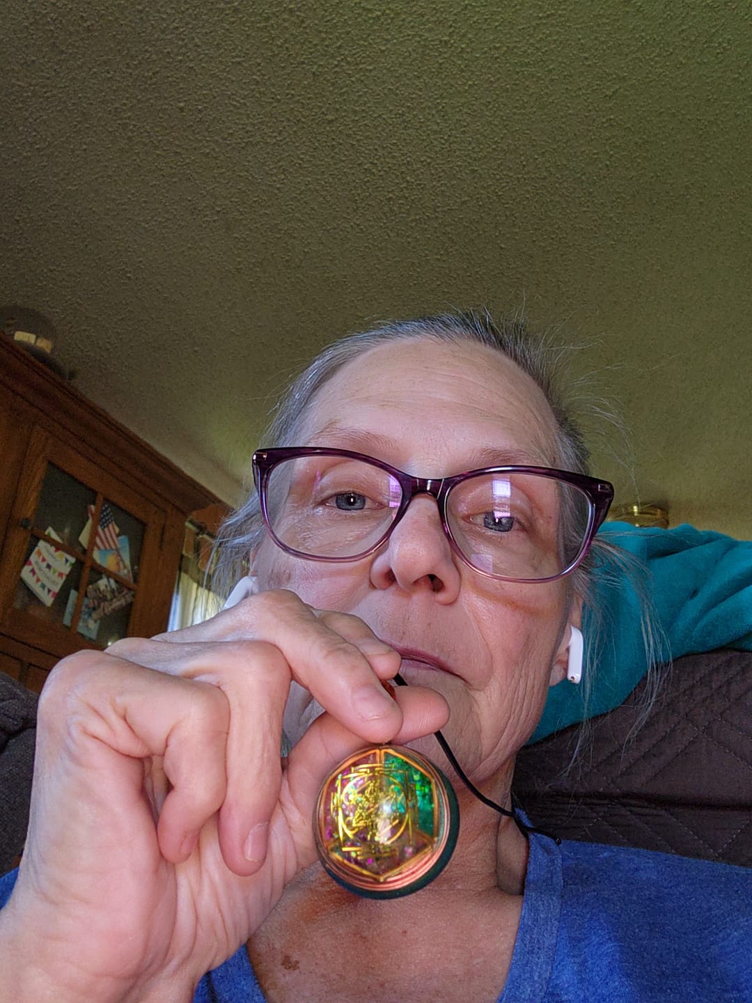Customer photo review of Magnetic Energy Talisman