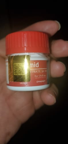 Customer photo review of CLOMID | Clomifeno Citrato 50mg 50 tabs