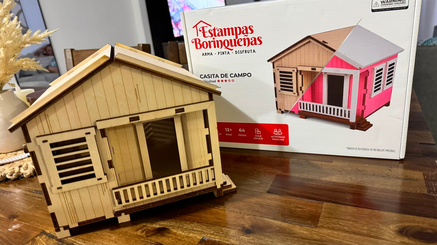 Customer photo review of La Casita de Campo - Modelo Primavera | Manualidad