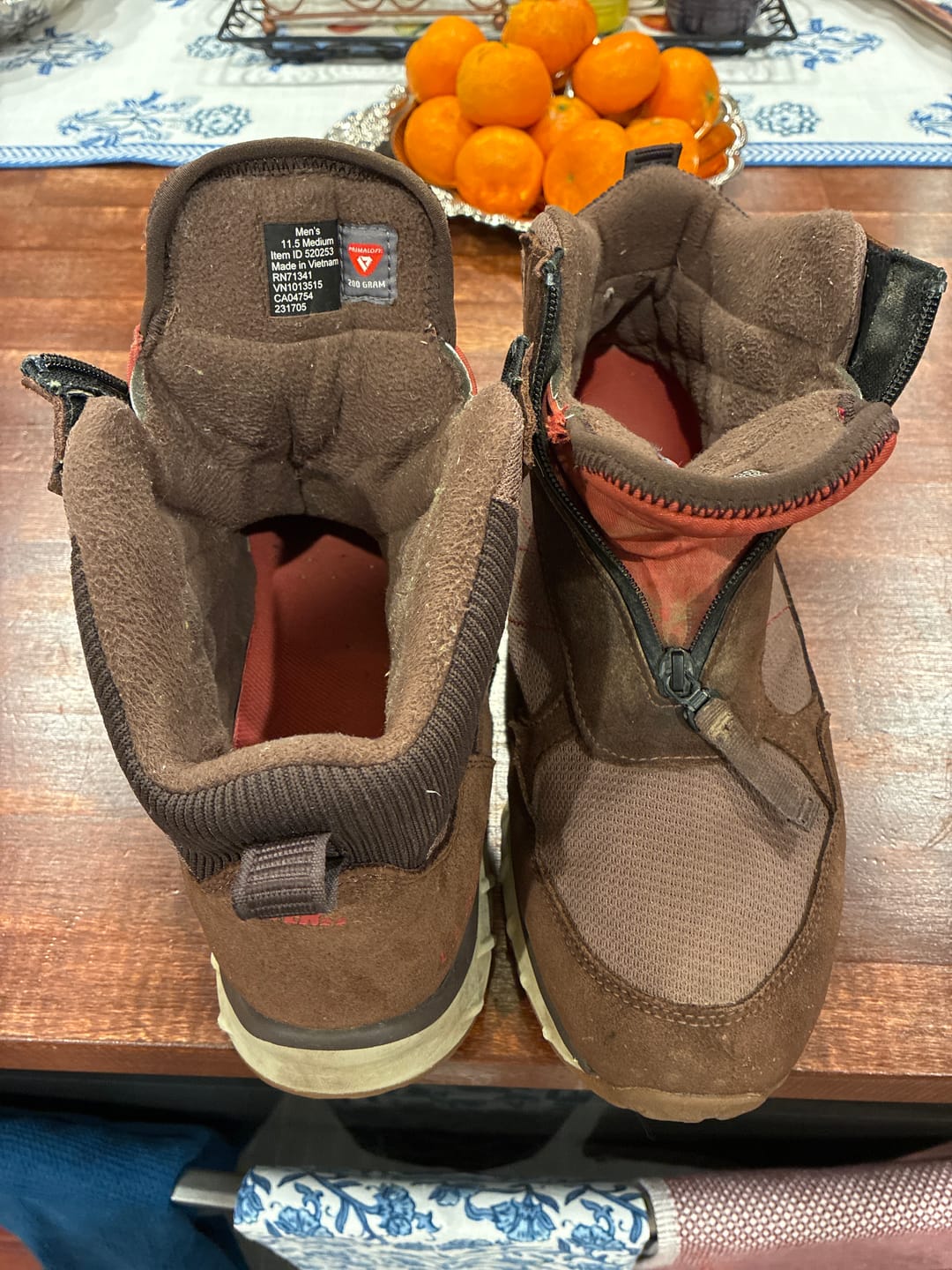 Customer photo review of FUNNELISH Shoe Laundry Bag
