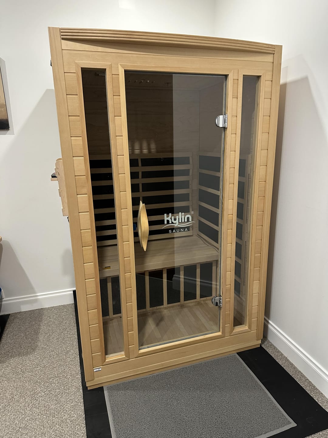 Customer photo review of Kylin Superior Ultra Low EMF Carbon Far Infrared Sauna 2 people - K8204 PRO