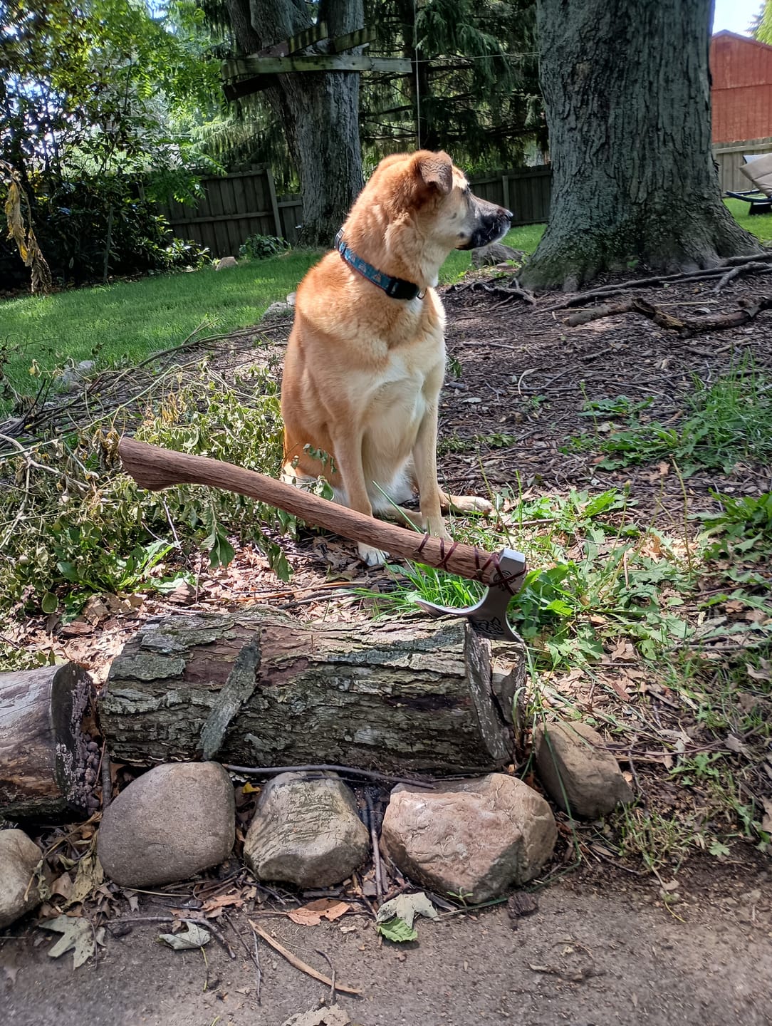 Customer photo review of The Thrymr handaxe
