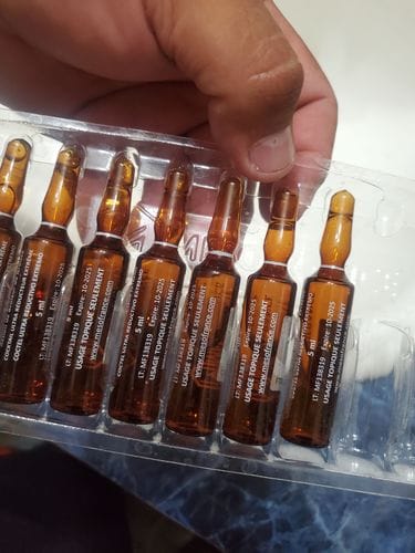 Customer photo review of COCTEL ULTRA REDUCTIVO EXTREMO | Mesoterapia