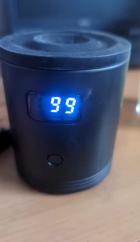 Customer photo review of Mini Paint Shaker