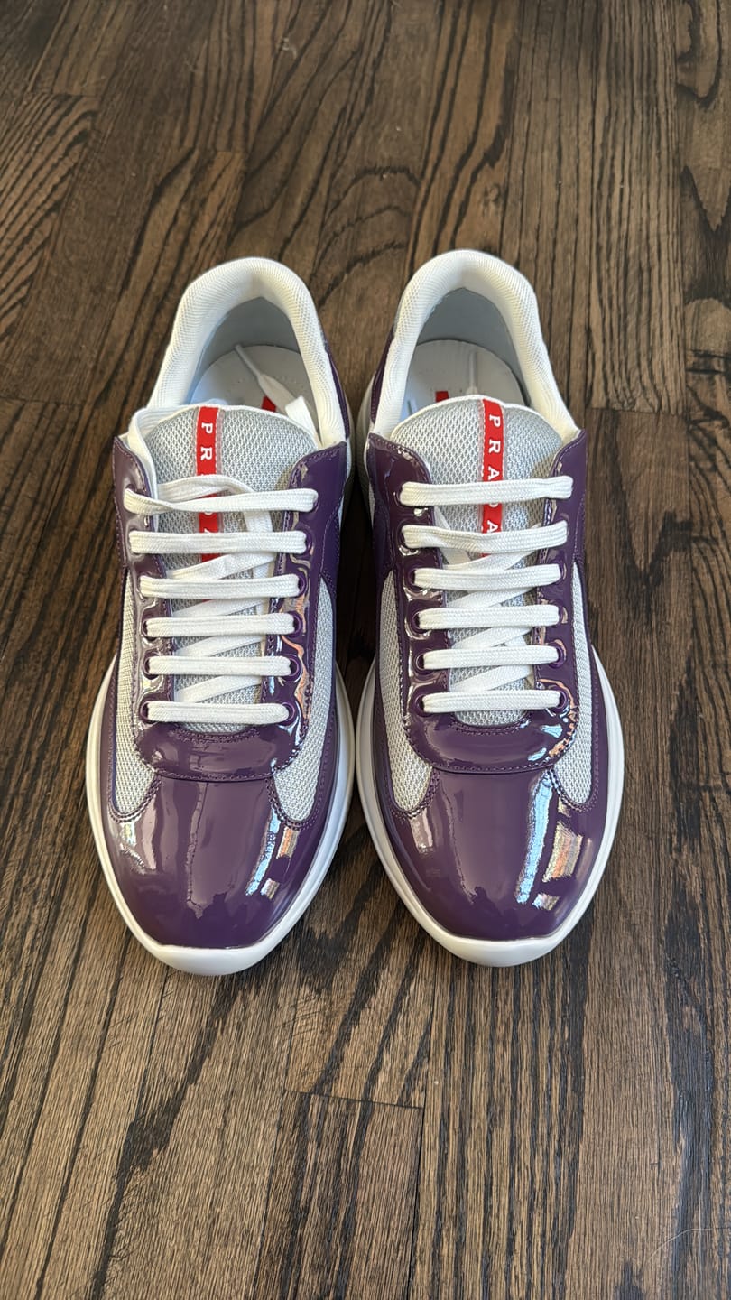 Customer photo review of Prada America's Cup 'Silver Purple'