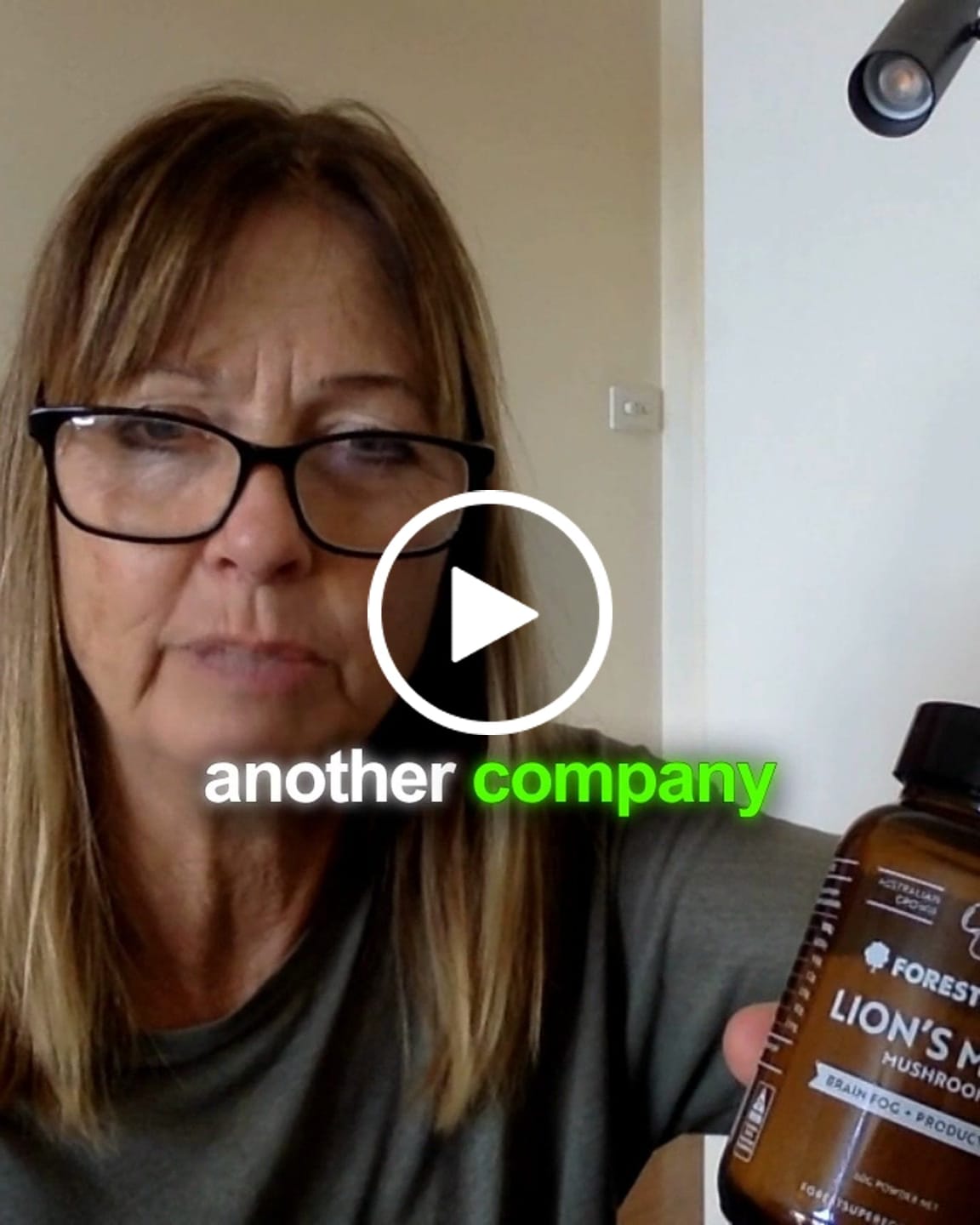 Customer video review of Lions Mane Whole Mushroom Capsules