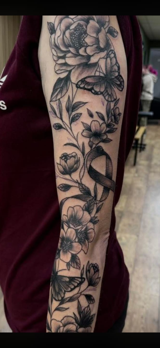 Customer photo review of TattooNumbx Numbing Cream