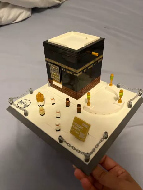 Customer photo review of The Ultimate Kaaba Building Set (446 pieces)