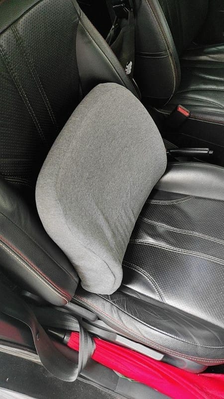Customer photo review of Getha Guardian Lumbar Support Latex Cushion