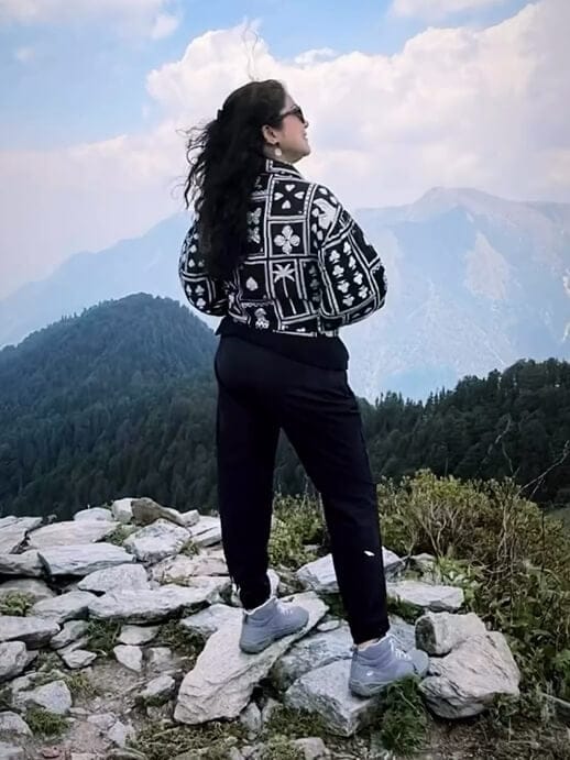 Customer photo review of Tangier Embroidered Twill Bomber Jacket