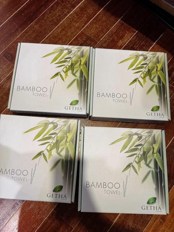 Customer photo review of Bamboo Bath Towel