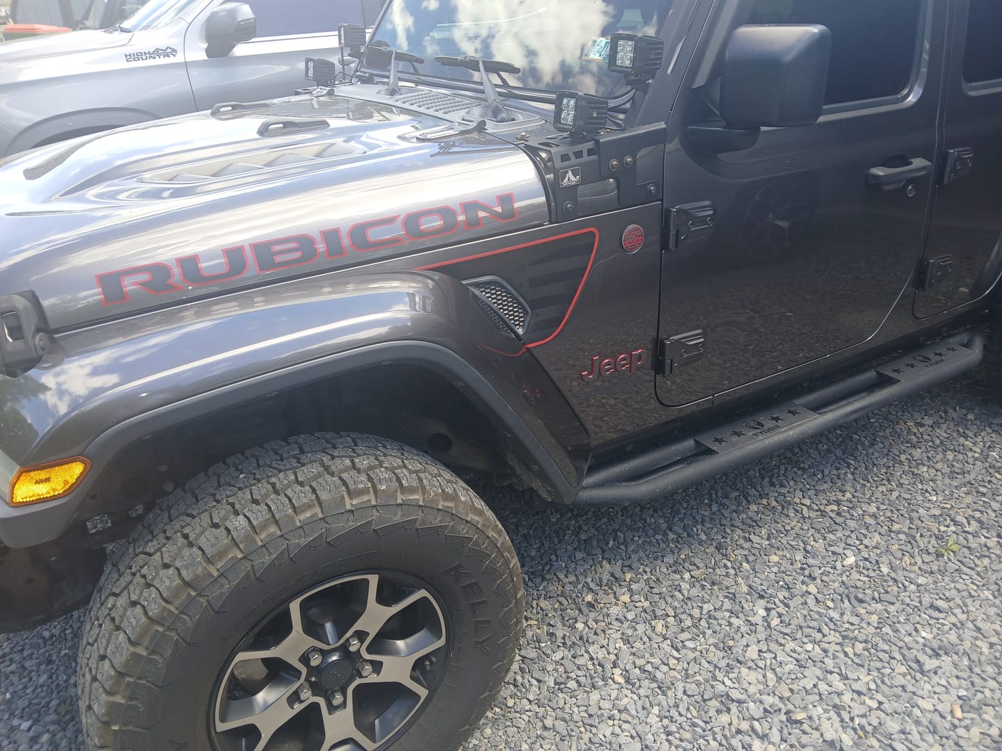 Customer photo review of Premium Fender Vent Decal Set | Black Flag - fits Wrangler JL & Gladiator JT