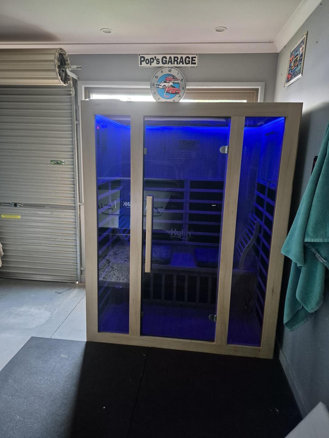 Customer photo review of Kylin Low EMF Carbon Infrared Sauna Room 3 Person QD-D3