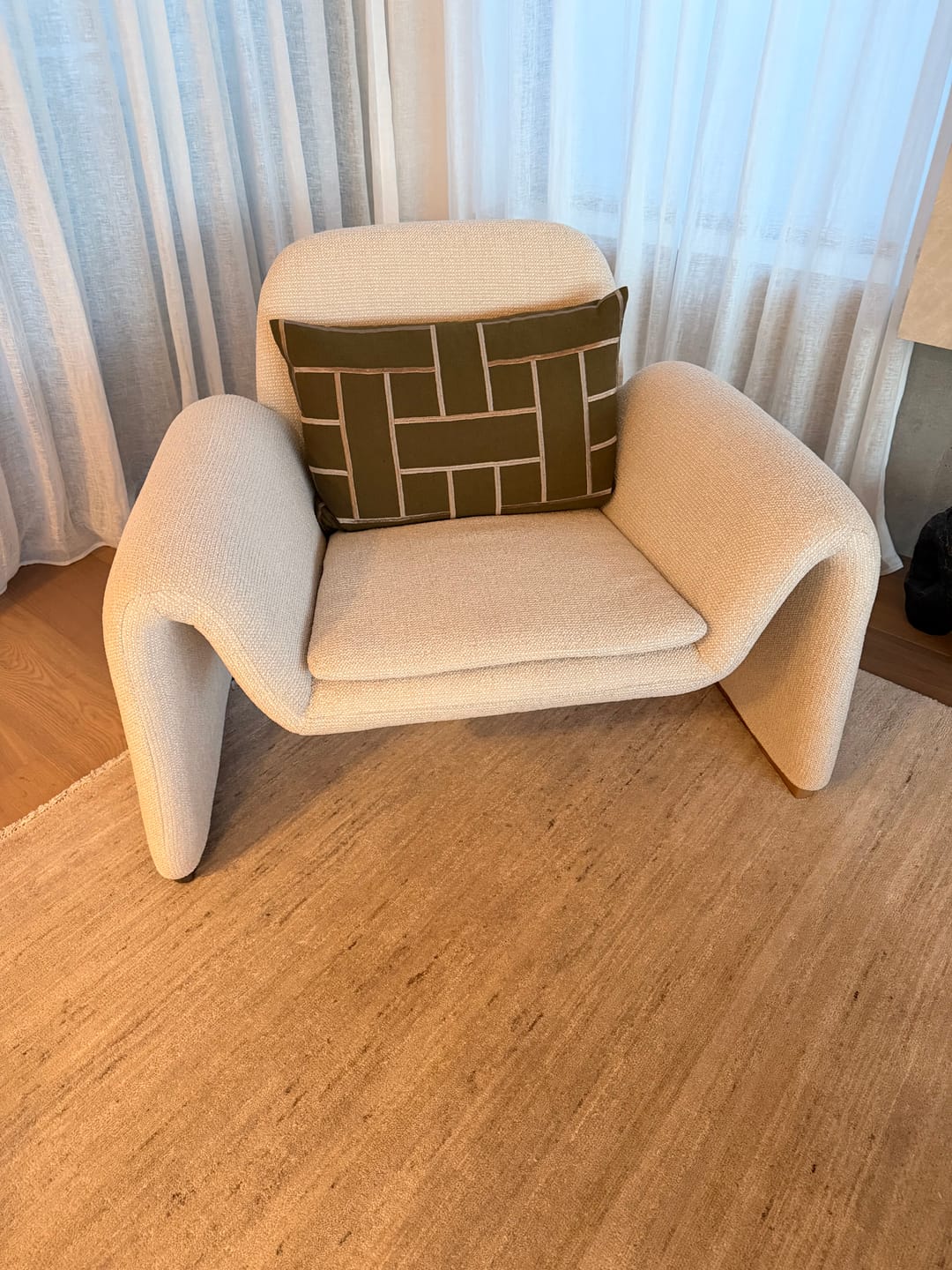 Customer photo review of Feather insert - Lounge