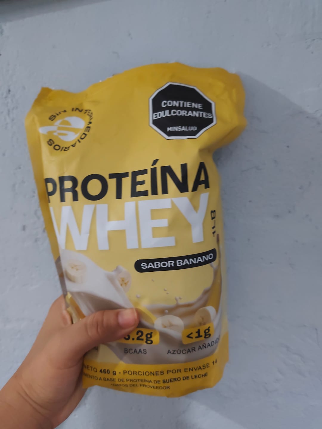 Customer photo review of Proteína Whey - Banano