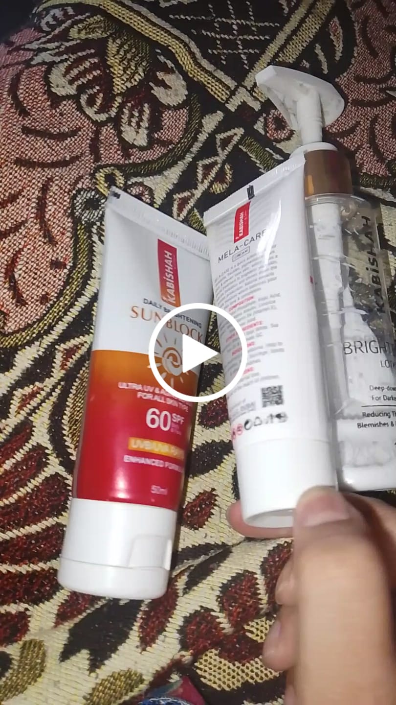 Customer video review of Special Pigmentation Bundle