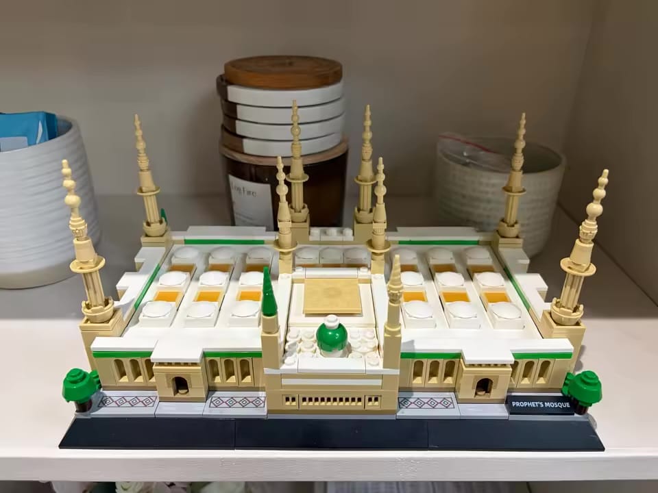 Customer photo review of The Ultimate Kaaba Building Set (446 pieces)
