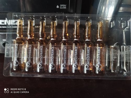 Customer photo review of COCTEL ULTRA REDUCTIVO EXTREMO | Mesoterapia