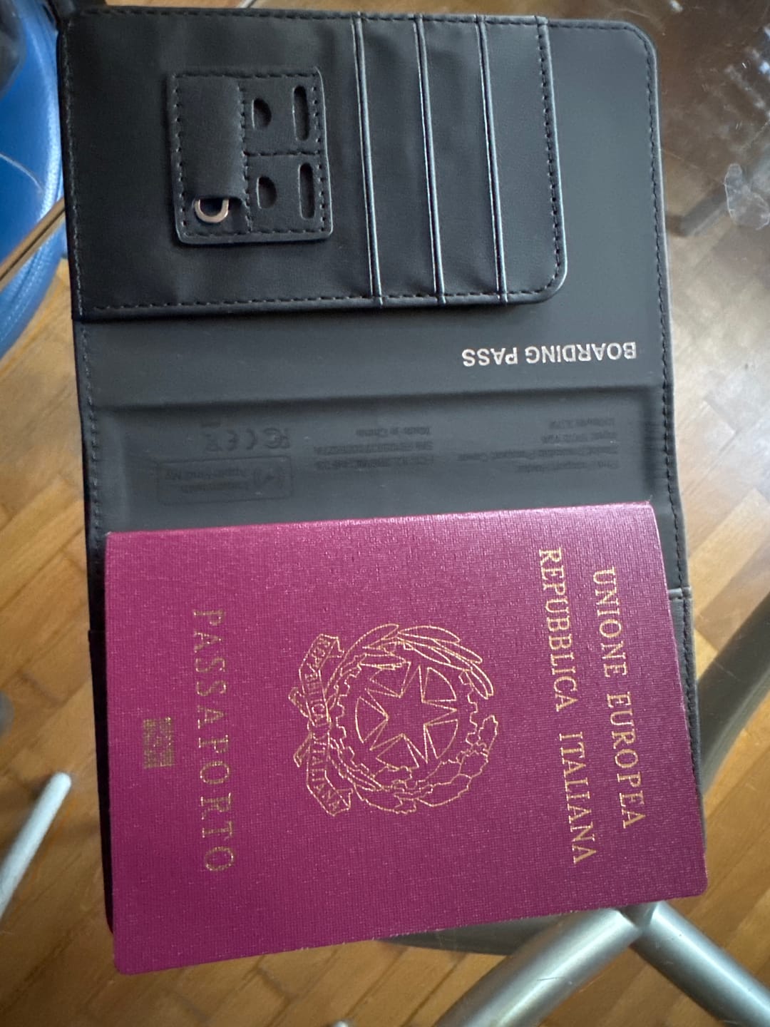 Customer photo review of Trackable Passport Cover
