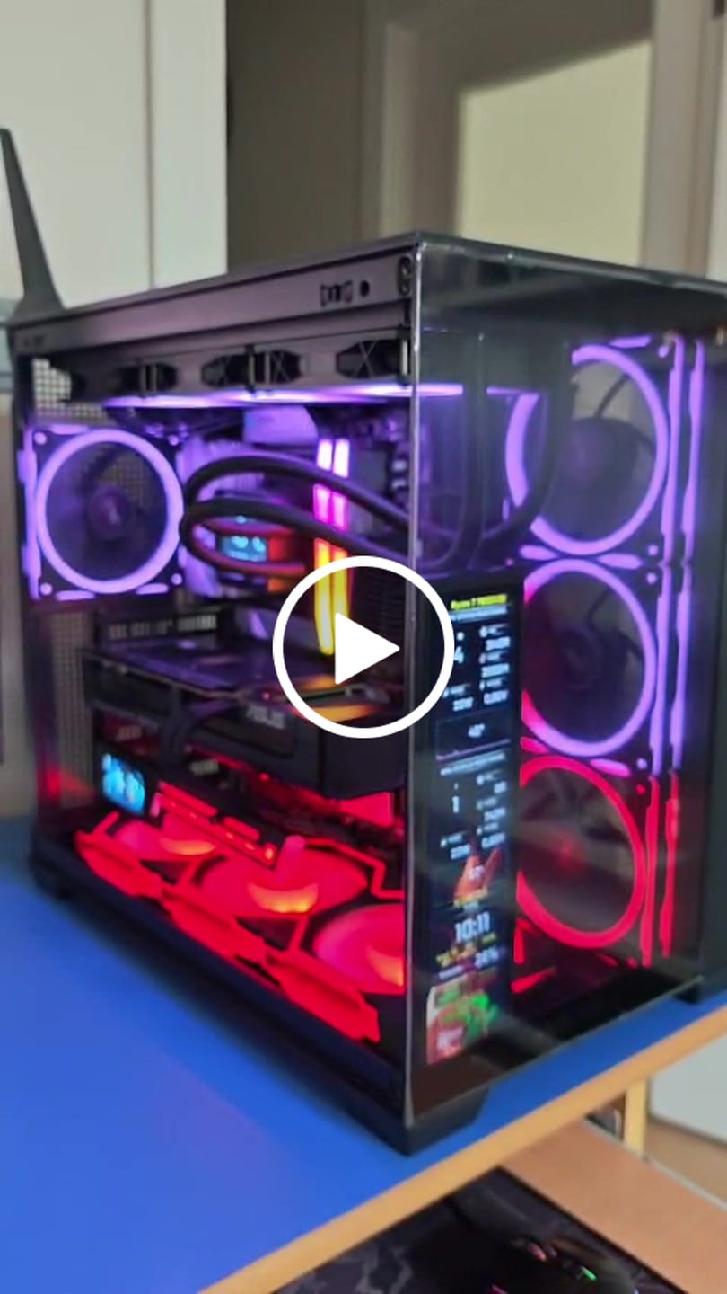 Customer video review of AsiaHorse AMICI-5GT 120mm Kasa Fanı