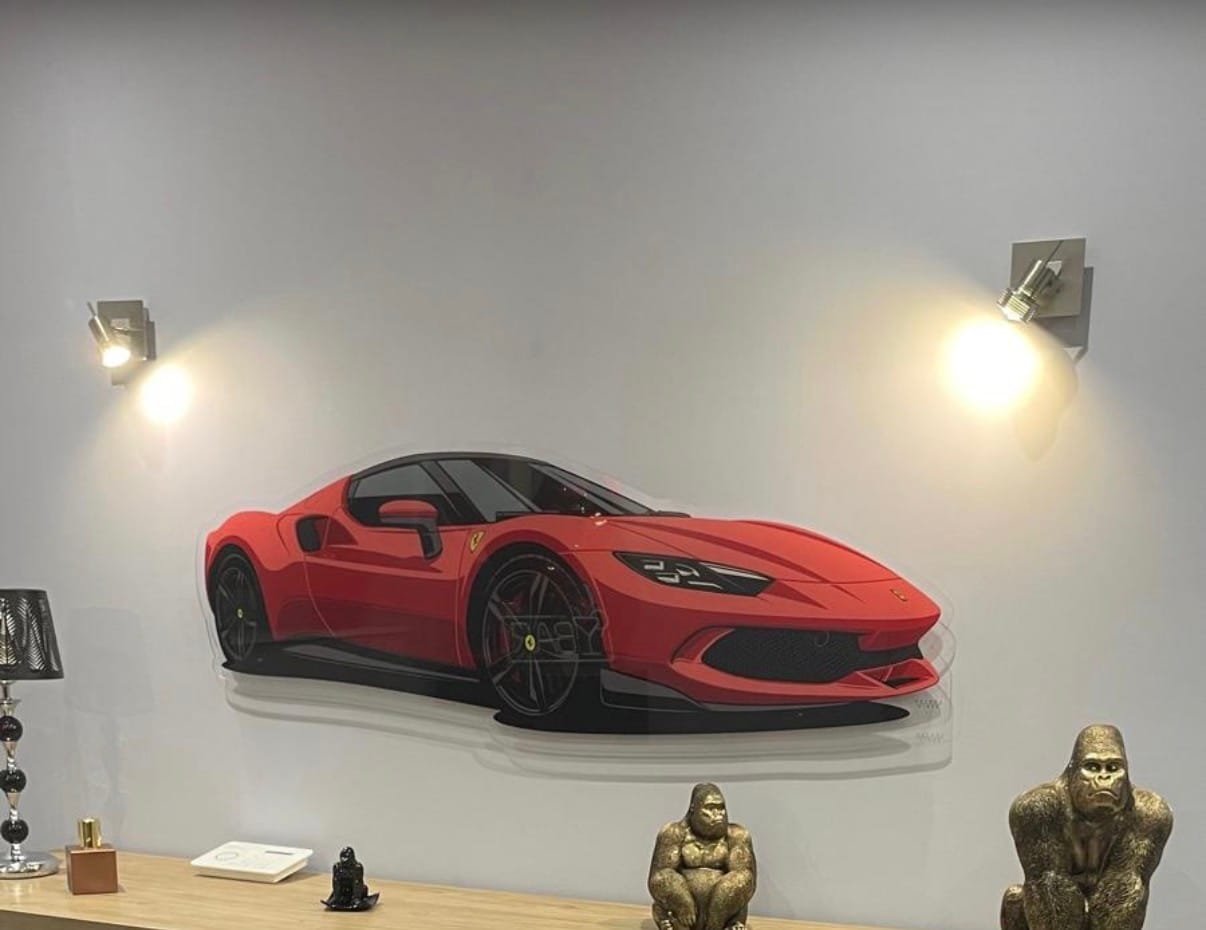 Customer photo review of 296 GTB Front Angle Acrylic Print
