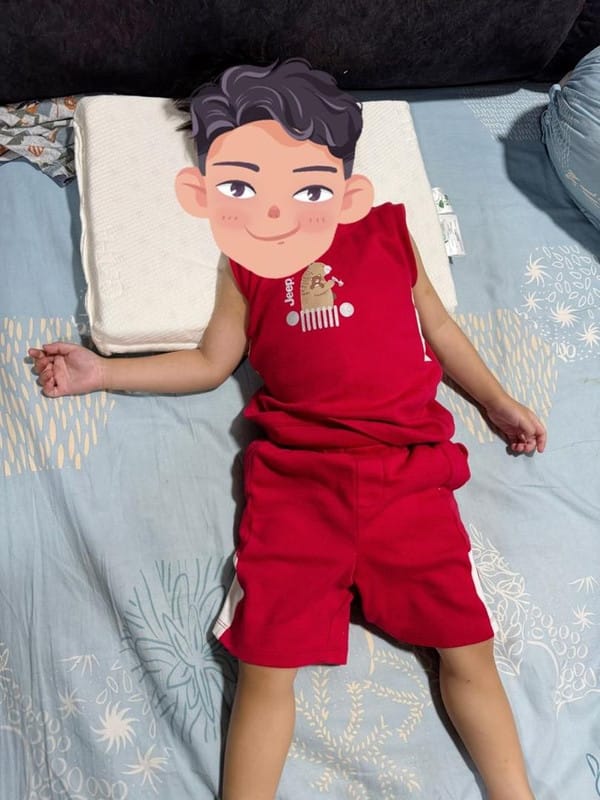 Customer photo review of Getha Sleepy Kids Latex Pillow