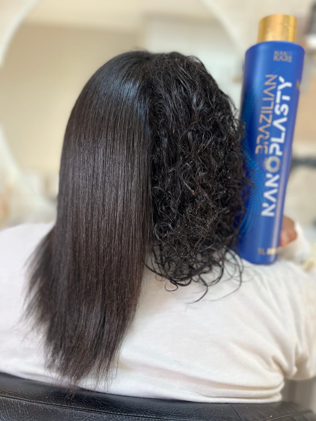 Customer photo review of InFusion Recovery Moisture Mask – Repair and Hydration for Damaged Hair