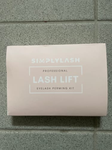Customer photo review of SimplyLash Kit - Gör din egen franslyft
