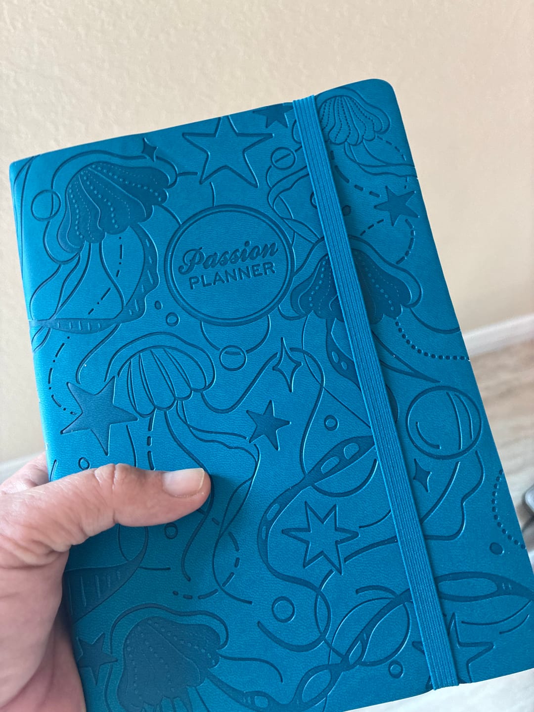 Customer photo review of Weekly 2026 Planner - Starry Jellyfish