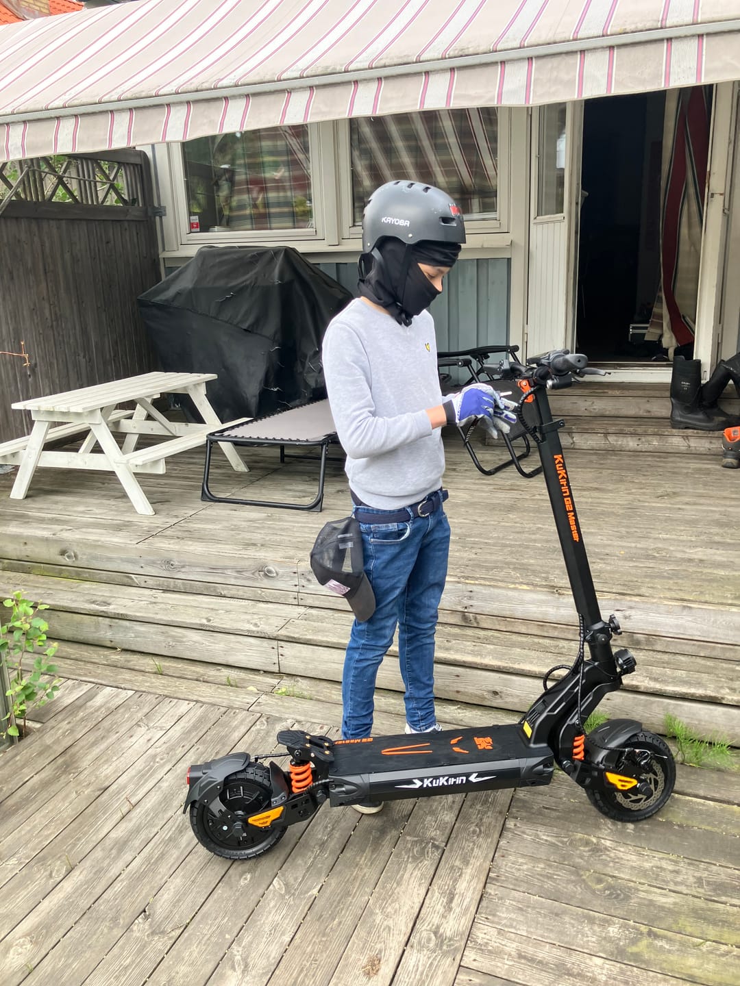 Customer photo review of KuKirin G2 Master Electric Scooter