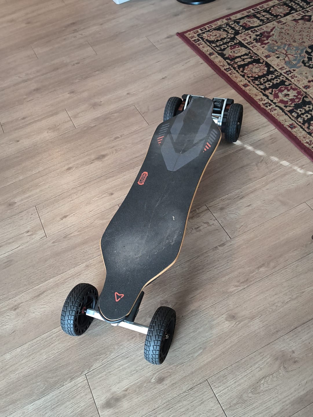 Customer photo review of 150mm Honeycomb off-road  DIY Electric Skateboard  Kit for Voyager and Envy