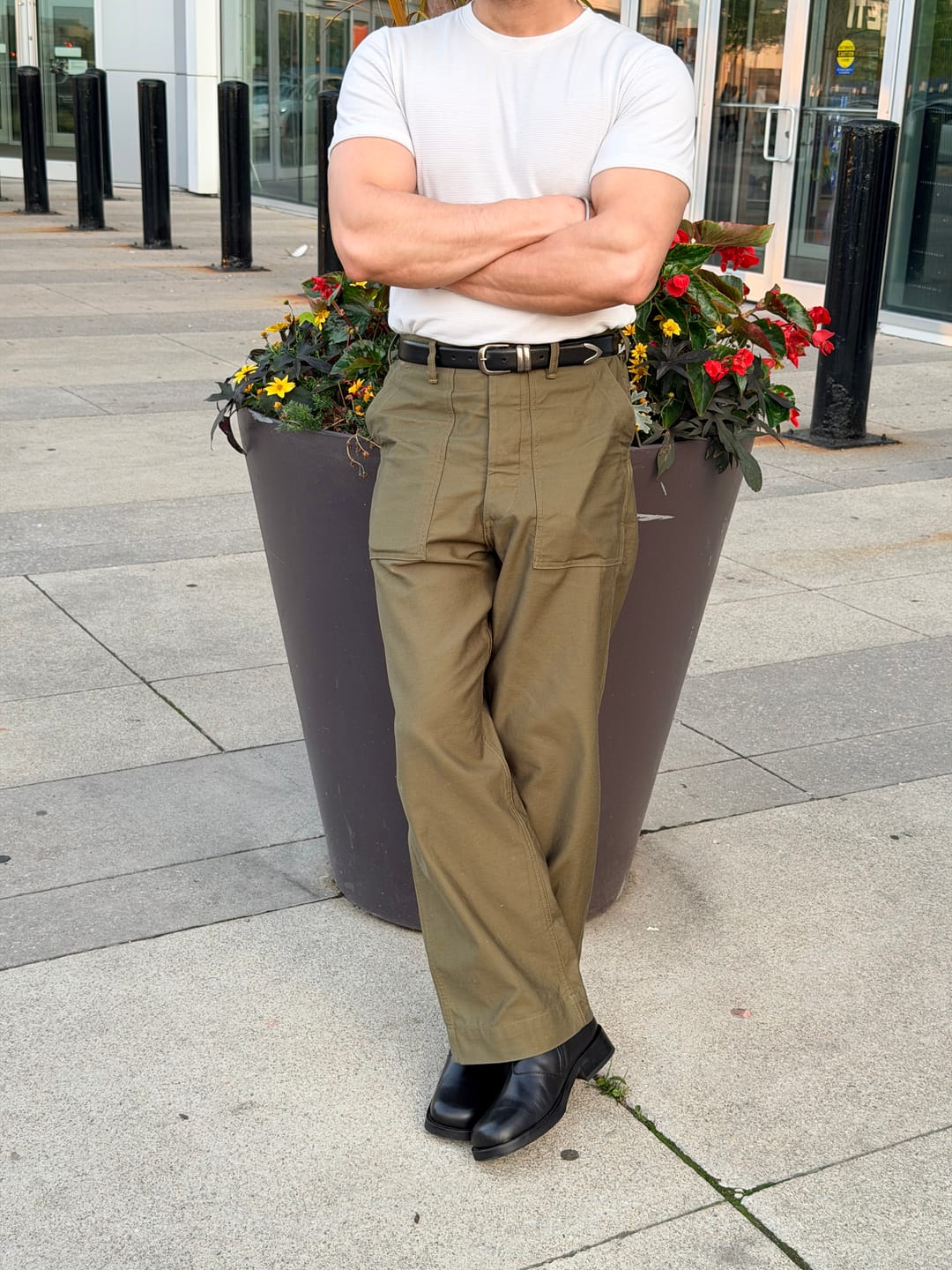 Customer photo review of Vietnam War OG-107 Utility Fatigue Pants