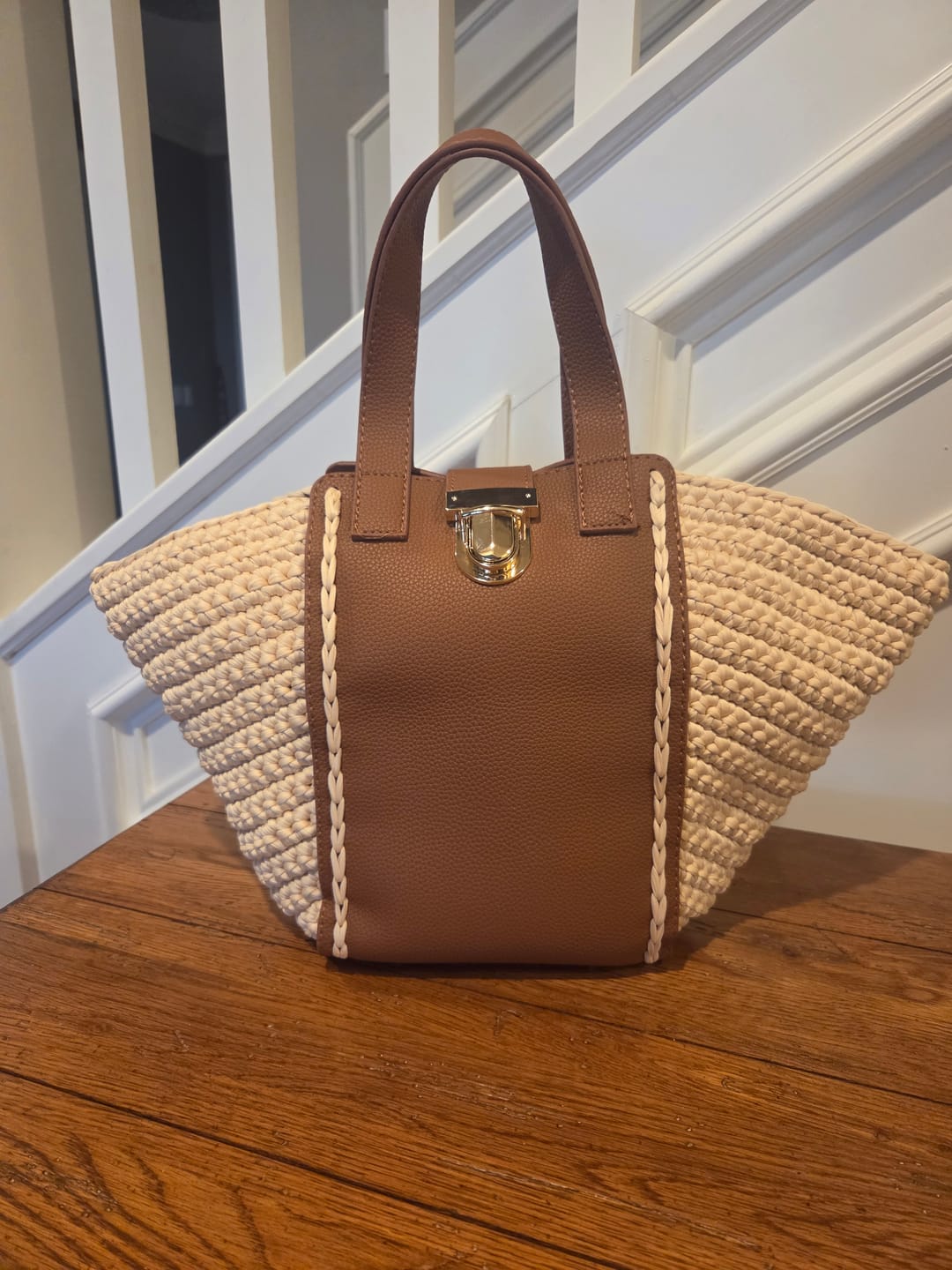 Customer photo review of CrochetPark™ Hammock Tote Bag DIY Kit