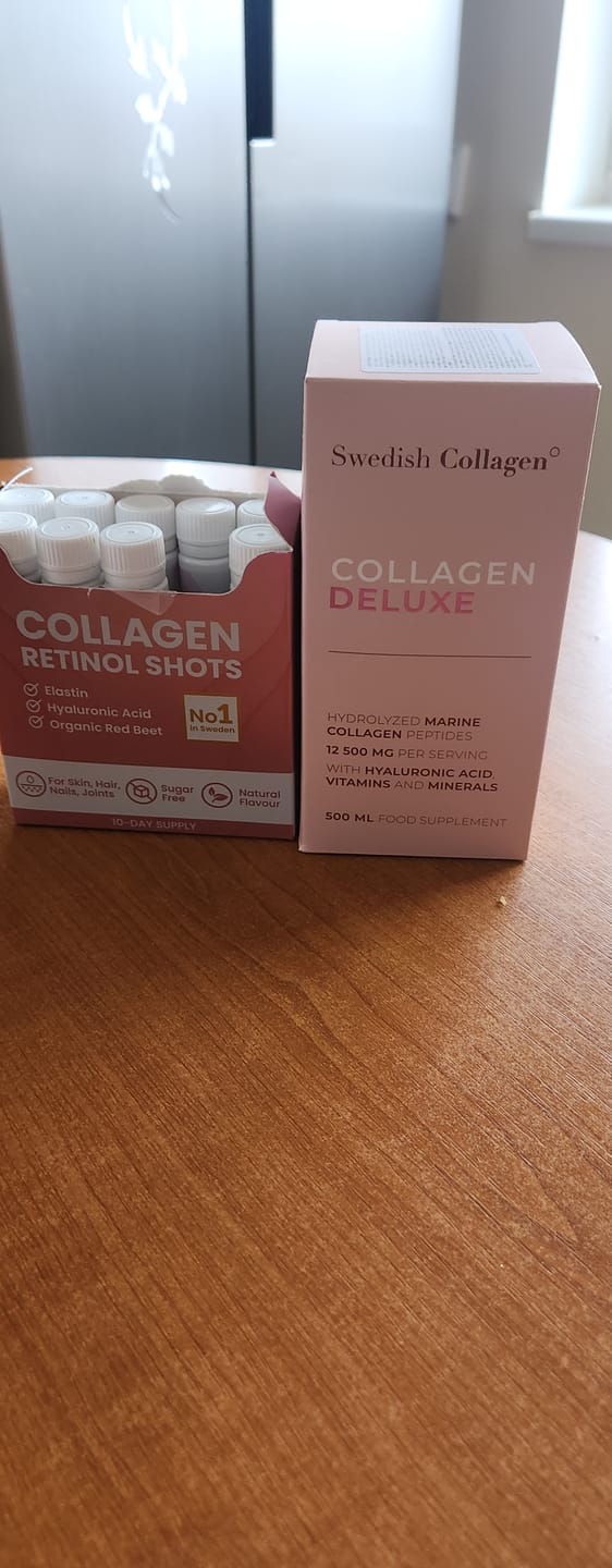 Customer photo review of Skystas jūrinis kolagenas - Swedish Collagen Deluxe, 500ml
