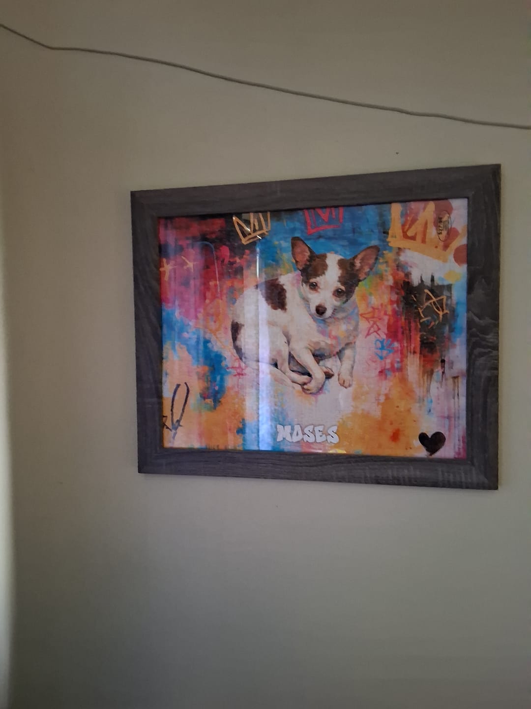 Customer photo review of Graffiti - Personalized Puzzle