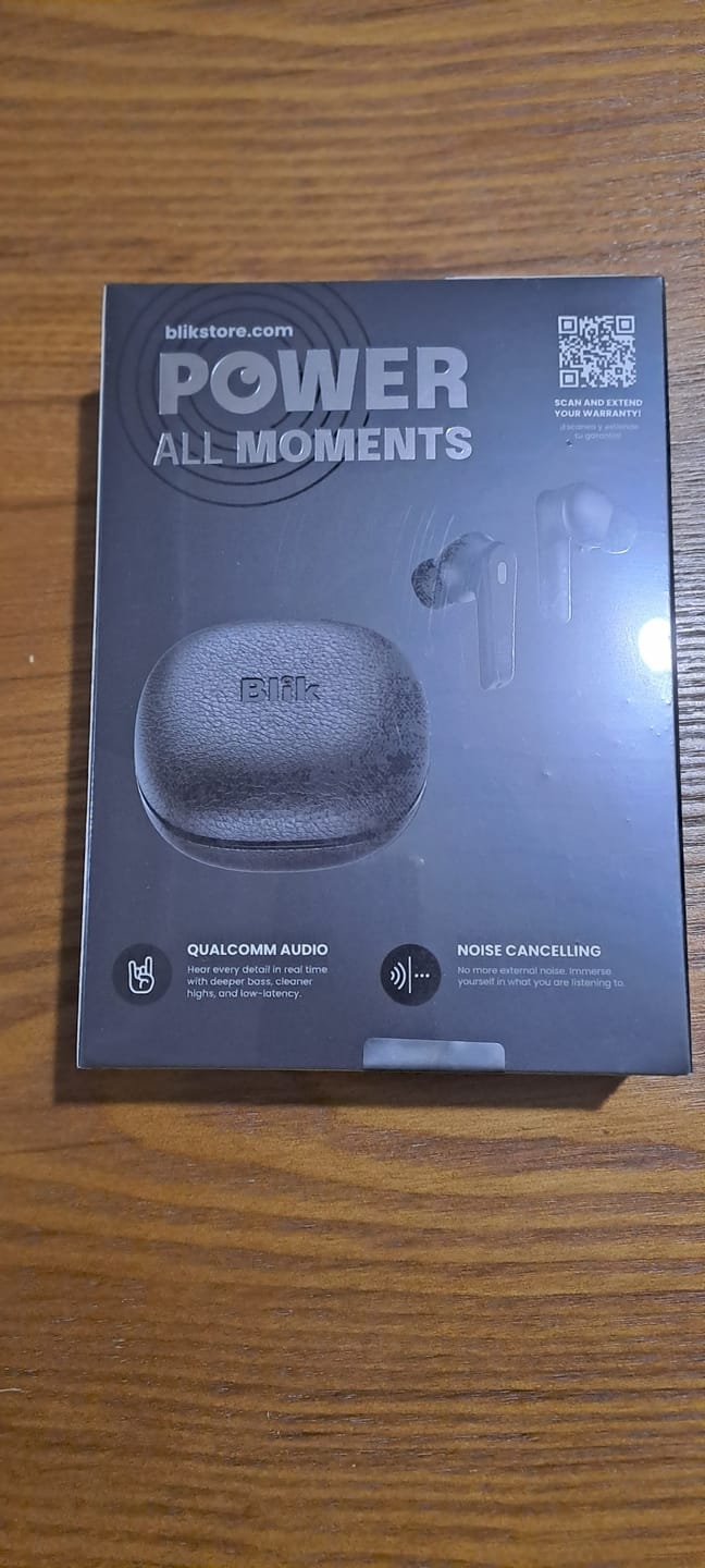Customer photo review of Audífonos Bluetooth Blik Spirit 40H ANC Qualcomm IPX4
