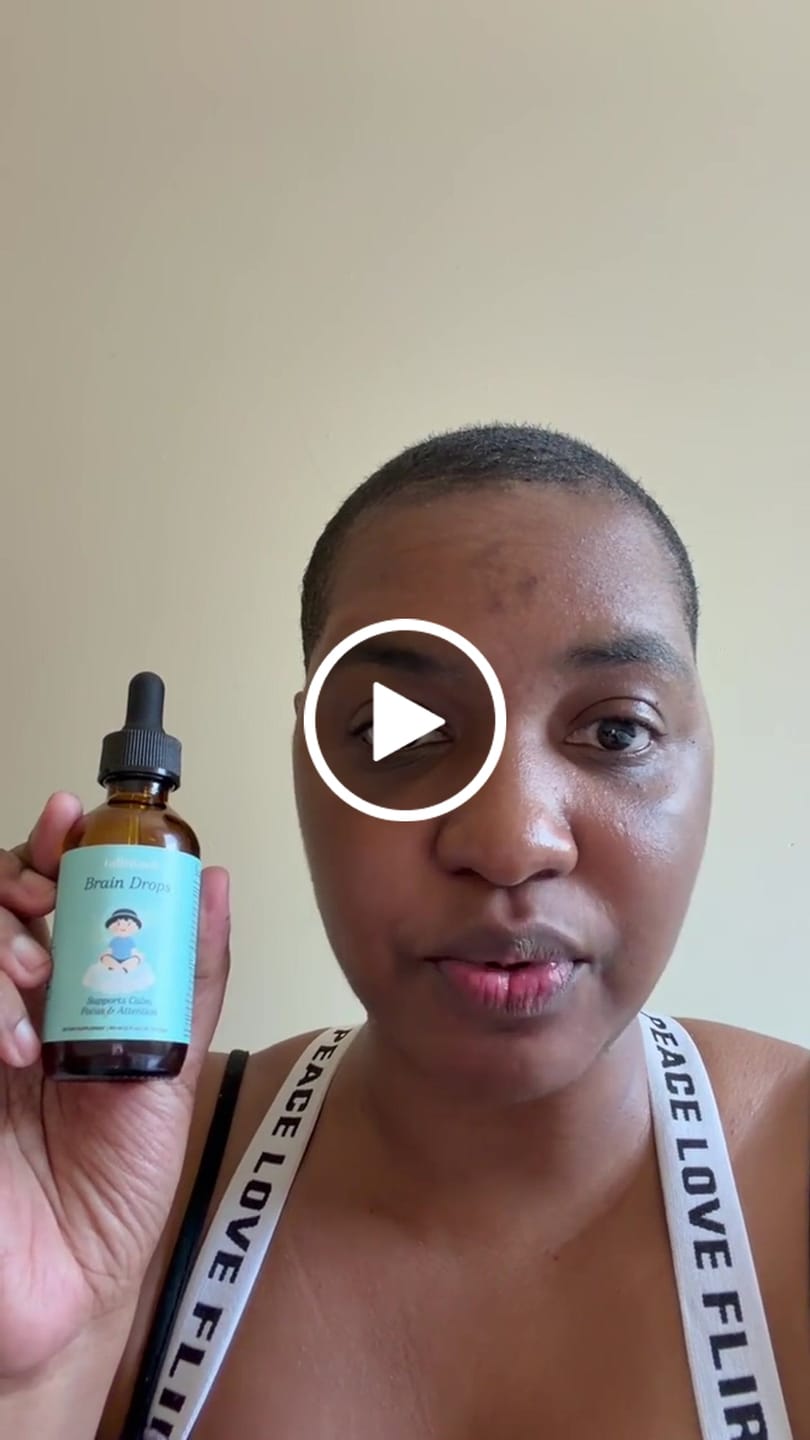 Customer video review of Brain Drops