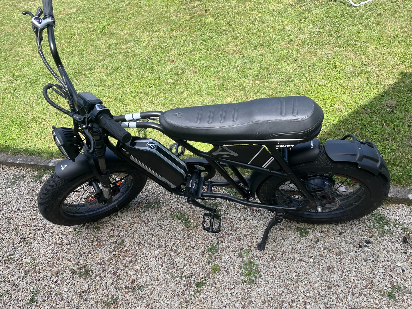 Customer photo review of Gifts Pack（Includs – Foot Peg, Fender & Chainguard!）