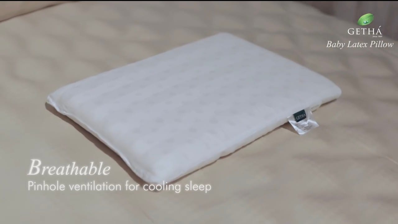 Customer photo review of Getha 100% Natural Latex Baby Pillow
