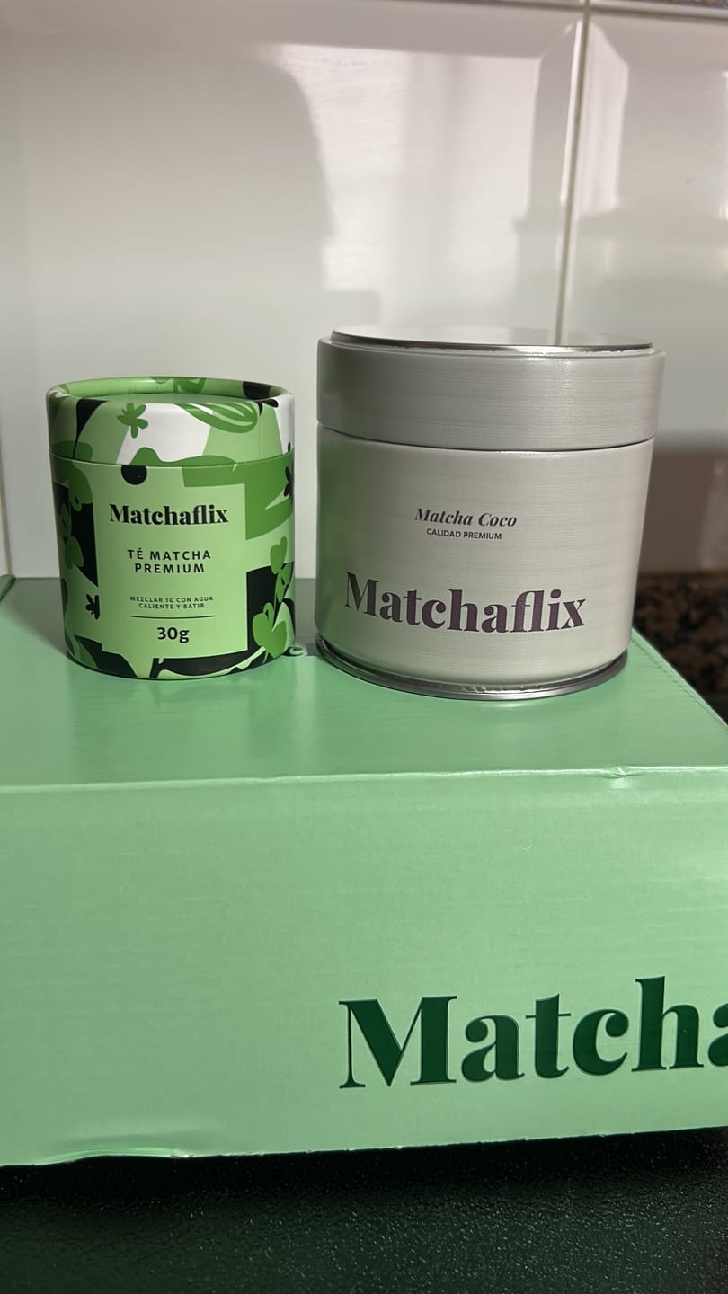 Customer photo review of Té Matcha Premium Coco